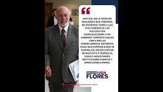 Senador Iván Flores con T13 Radio aborda el caso PDI y la agenda de seguridad.