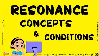 Concepts of Resonance || GOC || electron displacement effect || JEE Main || Advanced || NEET ||AIIMS