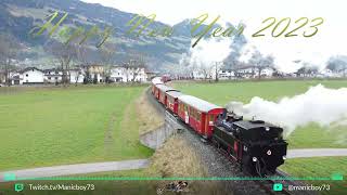 Silvester-Dampfzug der #Zillertalbahn (31.12.2022)