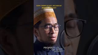 Gema Takbir Ustad Adi Hidayat Sangar Merdu Suaranya #adihidayat