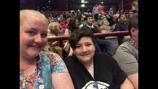 Day 2 Disney Wonder Alaska Cruise: At sea day, bingo, The Golden Mickeys, formal night, escargot!