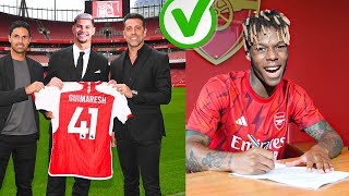 Arsenal Deal Done With 2 BOMB Players 🔥Nico Agree Join Arsenal ✅Guimarães Just Signs Contract🎉