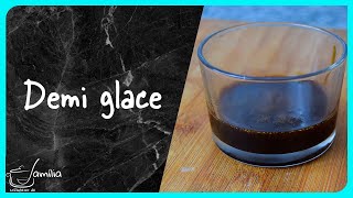 Aprenda como fazer demi glace