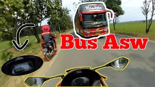 Banyak Bus Ngeblong Disini 🔥 | SUZUKI GSX-R