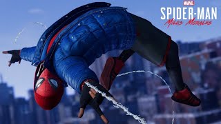 Spider-Man: Miles Morales PS4 Sportswear Suit Free Roam Gameplay