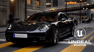 Porsche Panamera | Unreal Engine 5 Cinematic Commercial #ue5