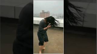 Rashmika Enjoying the Rain ❤ #rashmikamandanna #rashmika