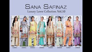 Sana Safinaz | Luxury Lawn Collection | Saiz Fashion