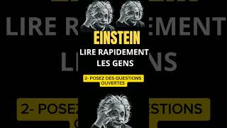 Lire rapidement les gens:3astuces psychologiques de Einstein #citations #einstein #conseils