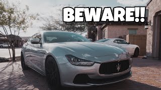 Make sure you know this before buying a Maserati Ghibli (JUNK)