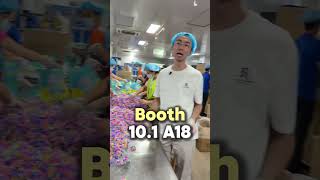 Laundry pod factory in Canton fair phase 3, 10.1 A18 #cantonfair  #laundrymagic #laundrypods