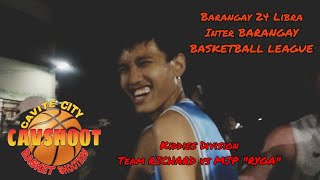 TEAM RICHARD vs MJP "RYGA" Kiddies Division Barangay 24 Libra BASKETBALL LEAGUE SEMI-FINALS