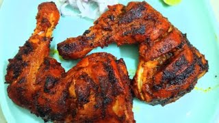 Restaurant style chicken tandoori without oven|chicken tandoori recipe|chicken fry