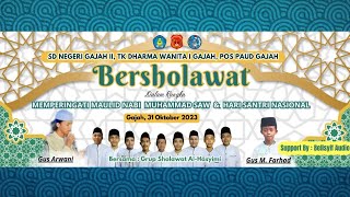 GEBYAR SHOLAWAT MAULID NABI MUHAMMAD DAN HARI SANTRI NASIONAL