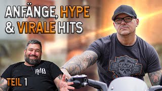 🏍 KING KONI über seine ANFÄNGE, HYPE & VIRALE HITS! 🤟🔥 [Teil 1] - Interview | Rock da Bike