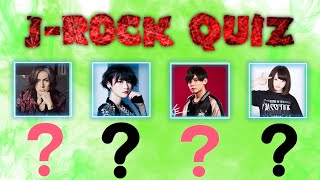 J-Rock QUIZ  [Songs + Bands]  Part 2