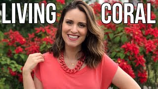 Como usar a cor LIVING CORAL 2019 - Pantone | #NoProvadorComNati 117