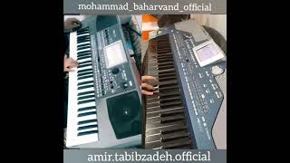 همنوازی یه کار ترکی آذربایجانی 🤍🎹