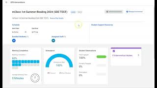 Deleting an MTSS Intervention in Unified Insights