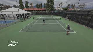 '24 Sectionals SF: UCSD A vs. CPSLO A - Men's Doubles