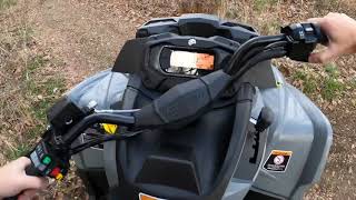 2021 Can-Am Outlander 570 XMR First ride!!!