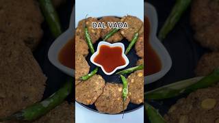 Healthy Dal Vada Recipe | SouthIndian Recipe #shorts  #teatimesnacks #southindianfood