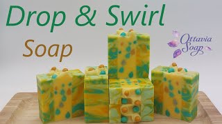 Drops & Swirls Soap -  with embeds - SUBTITLED