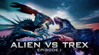 ALIEN VS TREX