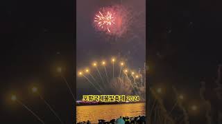 2024 포항국제불빛축제 Pohang Fire Light Festival #shorts