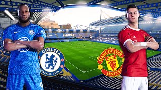 PES 2021 Realism Mod ● Chelsea vs Man United - Premier League Highlights | PEStation