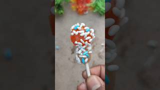 Orange flavoured lollipop with jems fennel #shorts #ytshorts #lollipop