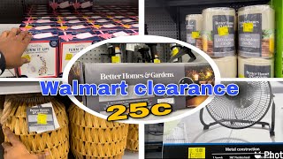 walmart cleareance 25c