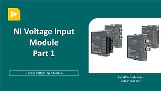 C Series Voltage Input Module