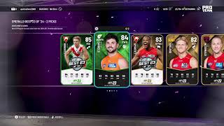 AFL 23 - Pro Team LIVE - Road to Level 40 (PS5) No real money used in building this squad!!!