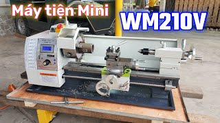 Khui thùng máy tiện Mini để bàn mới WM210V (Unbox Mini Lathe WM210V)_[Review & Sửa Chữa]