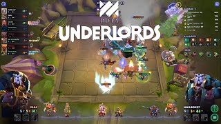 Learning Dota Underlords - Top 2 Finish with My Favorite Playstyle!