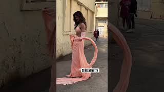 Shilpa Shetty spotted at filmcity