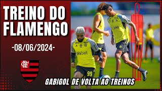 Flamengo preparação pro jogo contra o Grêmio e o retorno de Gabigol aos treinos!