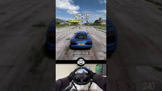 Audi R8 Acceleration Test in Forza Horizon 5 #shorts #fh5 #audi