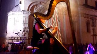 Doris Karamatić @ laser harp / Šibenik 2015