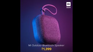 Mi Outdoor Bluetooth Speaker Official Trailer | IPX5 Water Resistance | All Specification, Price