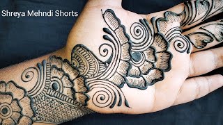 Very Beautiful ❤️ Shaded Mehndi Design||Front Hand 😍 Arabic Mehndi Design||Mehndi Design