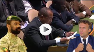 Tres bonne nouvelle, le ministre malien de la défense tacle la France à l'ONU.