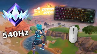 ⭐SteelSeries Apex Pro Mini ASMR 🤩 Solo Gameplay🥇 Satisfying Fortnite Gameplay 240 FPS 4K⭐