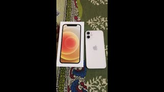 Unboxing Iphone 12 128GB (white)