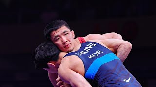 Жоламан Шаршенбеков укмуштудай атандашын утуп салды#wrestling #sports