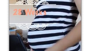 27 AND 28 WEEKS BUMP UPDATE!