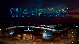 Manchester City / PUMA Drone Show | Premiere League 2022 Celebration