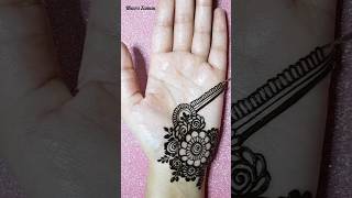 #shorts simple front hand mehndi design #mehndidesigns #mehndi