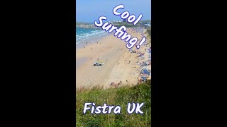 Don't Miss the beautiful surfing beach in UK, Fistra #shorts